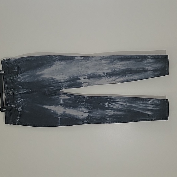 ANA Women's Jegging Gray Tie Dye Jeans Mid-Rise Size 28 - Picture 3 of 12
